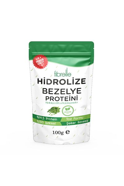 Fibrelle Hydrolyzed Pea Protein 100g