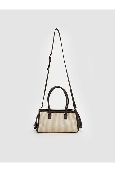 LC Waikiki Lcw Accessories Ecru Women's Shoulder Bag with Detachable Strap