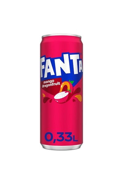 Fanta , Mango & Dragon Fruit, 330ml