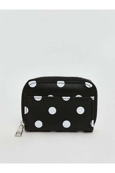 LC Waikiki New Season Polka Dot Patterned Women's Wallet - S5Pc59Z8