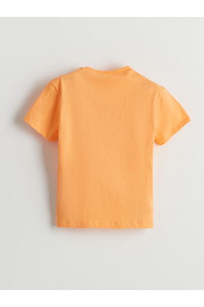 LC Waikiki New Season Crew Neck Printed Boys T-Shirt - S5K695Z1