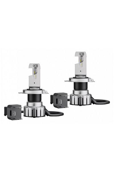 AUTOREY OSRAM Night Breaker 64193DWNBSM H4 LED Bulb Set RAR Approved White Light 6000K +330% More Brightness