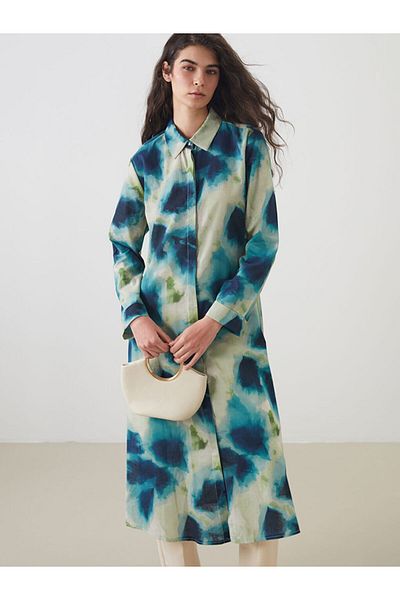 LC Waikiki New Season Patterned Women's Shirt Tunic - S5Mi10Z8