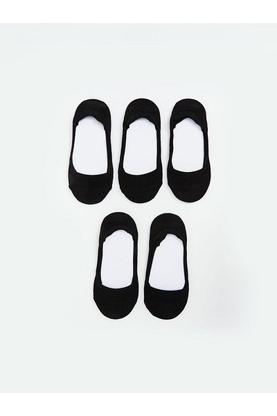 LC Waikiki Дамски чорапи тип балерина, 5 броя, нов сезон - S5CM91Z8