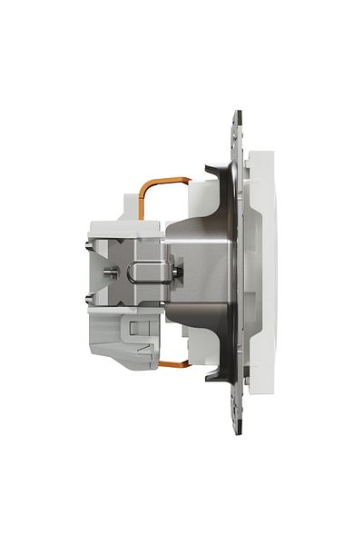 Schneider Electric Asfora White Child Proof Grounded Socket Frame Included