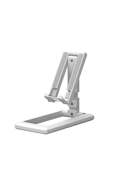 Choice White A Mobile Phone Holder Stand Foldable Desktop Tablet Stand Adjust...