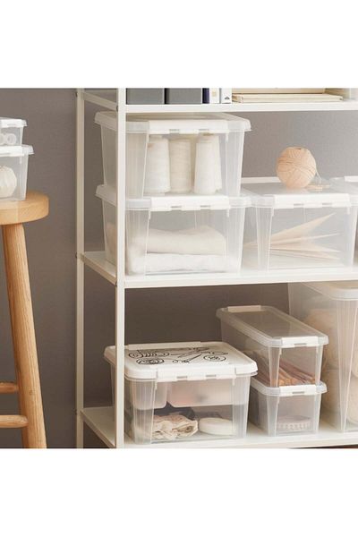 Orthex Box with lid, SmartStore Home4, 38x14x11 cm