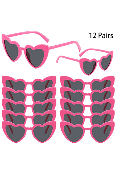 Choice as picture shows 12 Pairs rose red 12/16 Pairs Per Set Heart Shaped Su...