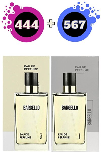 Bargello 444 Oriental Kadın Parfüm + 567 Fresh Erkek Parfüm Seti 50ml EDP