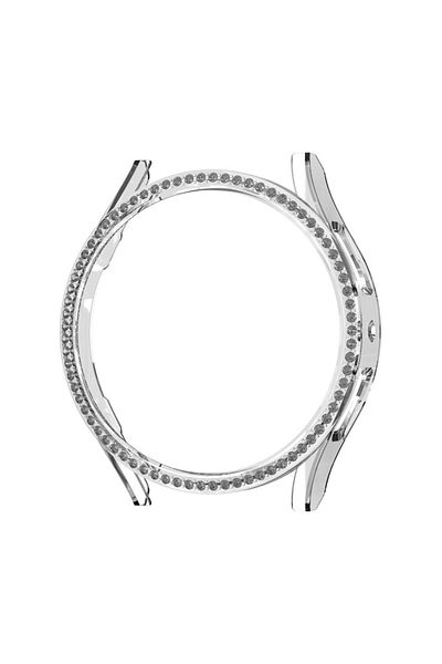 Choice Galaxy Watch7 40mm Clear Bling Case for Samsung Galaxy Watch7 6 5 4 40mm 44mm Protective Case PC enc