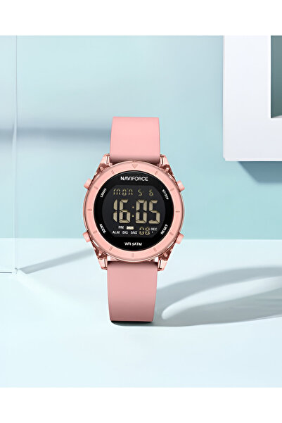 Naviforce Women’s LED Digital Watch – Waterproof, High-Quality Silicone, Multicolor