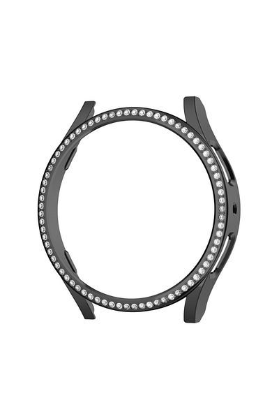 Choice Galaxy Watch7 40mm Black Bling Case for Samsung Galaxy Watch7 6 5 4 40mm 44mm Protective Case PC enc
