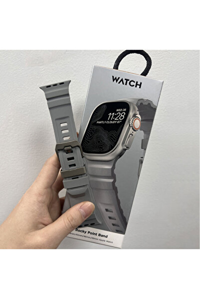 Choice 42mm 44mm 45mm 49mm HS Silicone Strap Sports Bracelet Band For iWatch ...