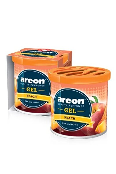 Areon Gel Can Peach Bardaklik Oto Araç Kokusu