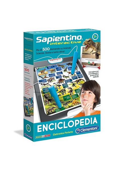 CLEMENTONI Educational game, Sapientino Interactive Encyclopedia, in Italian