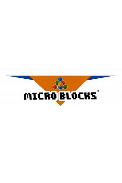 micro blocks Lucy building set, multicolor, 82 pieces, Micro Blocks