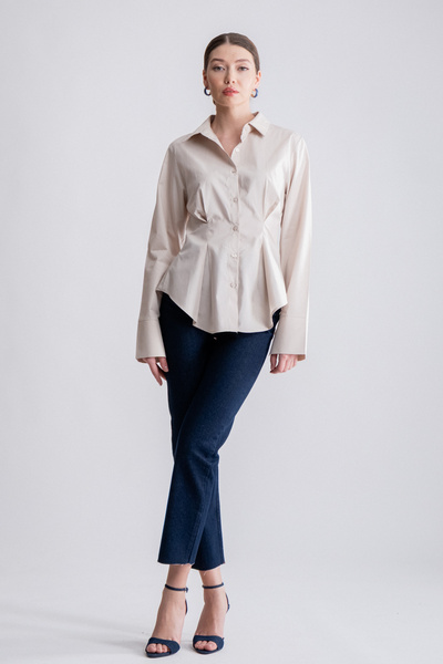 SEPANU COLLECTION Kadın Pileli Gömlek