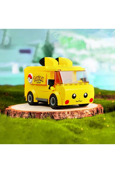 Choice K20206 NO box Pokemon Car Classic Anime Center House Pikachu Mewtwo Charizard Venusaur Building Blo