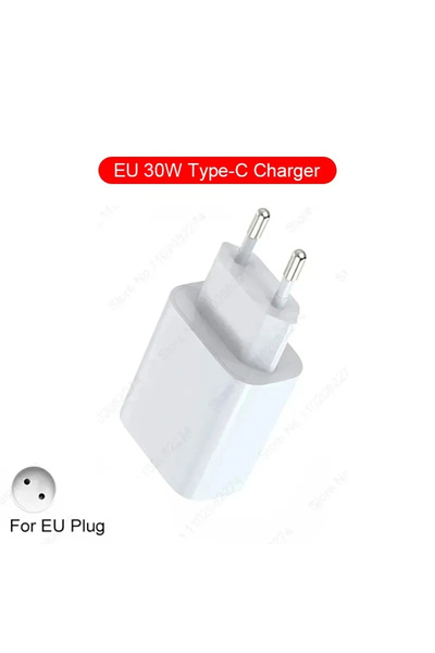 Choice EU 30W Charger PD 30W Fast Charger For iPhone 15 11 12 13 14 16 Pro Ma...