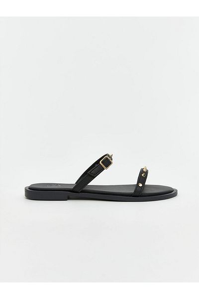 LC Waikiki New Season Leather Look Women's Slippers - S5Jv39Z8