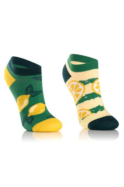 Todo Socks Lime cotton short socks