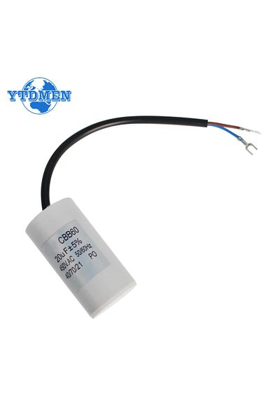 YTDMEN 14UF 1PCS CBB60 Capacitor 450V AC Motor Run Capacitors 4/5/6/8/10/12/14/15/16/18/20/30/35/40/50/60UF