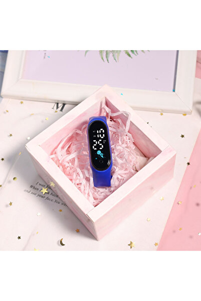 Choice dark blue Astronaut Bracelet Watch LED Touch Boy and Girl Electronic Watch