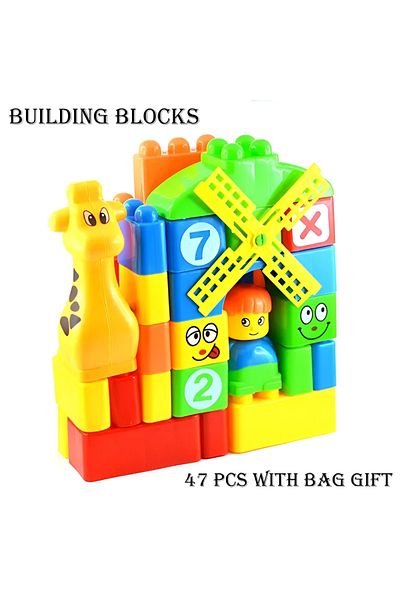 rexa Attractive Multicolour Building Blocks Set for Kids – Educational & Creative Play