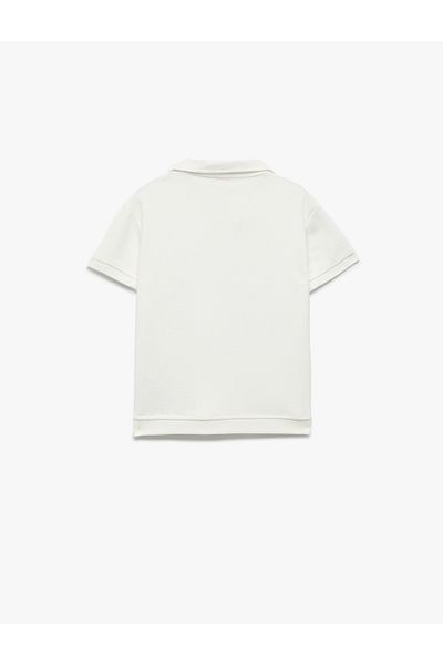 Koton Short Sleeve Polo Neck T-Shirt