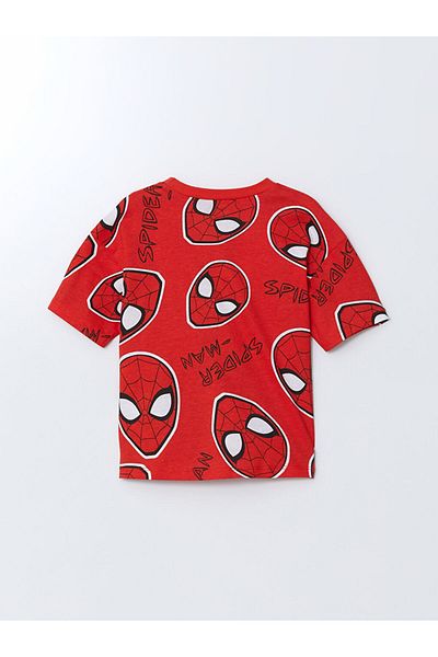 LC Waikiki New Season Crew Neck Spider-Man Printed Boys' T-Shirt - S5Ci45Z1