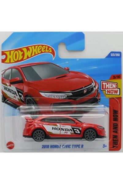 HOT WHEELS Tekli Arabalar 2018 Honda Civic Type R HYY64 (Then And Now)