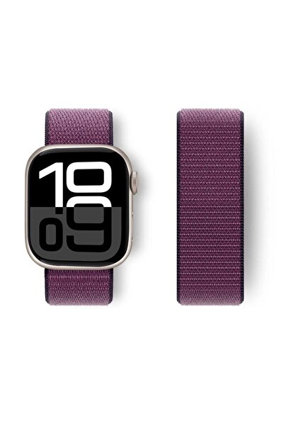 Choice 40 مم 41 مم S10-42 مم أشرطة جديدة بلون البرقوق لساعة Apple Watch Band ...
