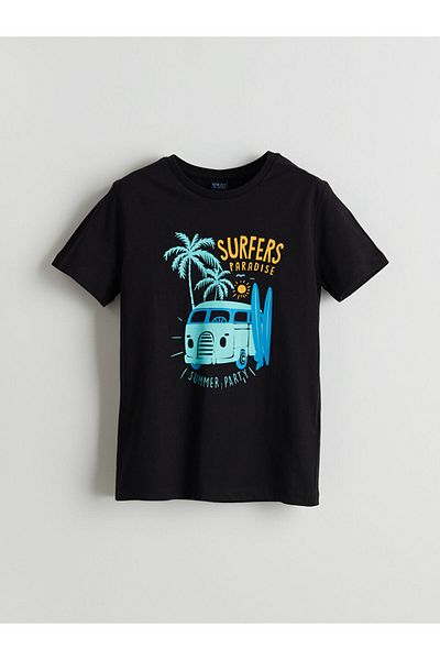 LC Waikiki Tricou pentru băiat cu gât crew New Season - S5I128Z4
