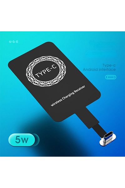 Choice AP3117-Type-C Qi Wireles Charging receiver For Universal Micro Type C Fast shipping Wireless Charger