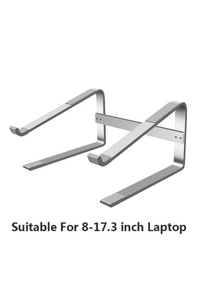 Choice L210-WHITE Aluminum Laptop Stand Notebook Riser Holder For Macbook Air 13 iPad Pro Dell HP Lenovo Xi