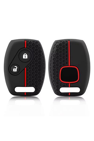 ŞENYILDIZ AKSESUAR Honda Civic Fd6 Crv Accord Compatible 2-Key Silicone Key Protection Case See 2Nd Picture