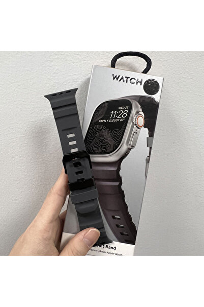 Choice سوار رياضي من السيليكون BB مقاس 42 مم 44 مم 45 مم 49 مم لساعة iWatch U...