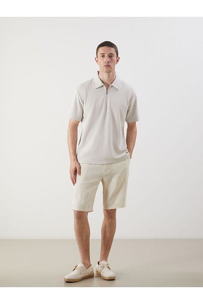LC Waikiki New Season Polo Neck Short Sleeve Men's T-Shirt - S5Ni41Z8