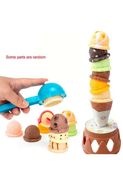 Choice Multicolor Children Simulation Food Kitchen Toy Ice Cream Stack Up Play Kids Pretend Play Toys Educa