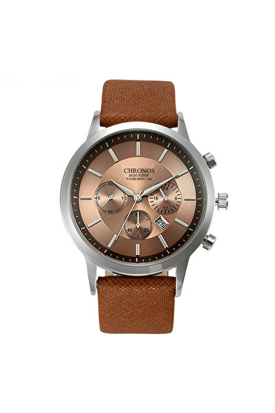 Choice رقم CH0403 كرونوس ساعات رجالية رياضية رجالية كوارتز ساعة يد رسمية جلدي...