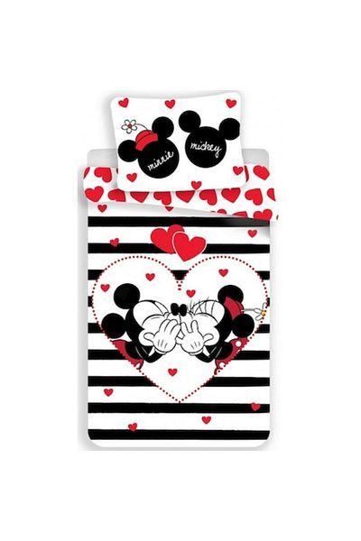 Disney Bedding set, cotton, Mickey & Minnie amour