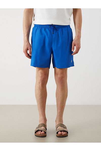 LC Waikiki Pantaloni scurti de baie pentru bărbați cu imprimeu de lungime scurtă de sezon nou - S5J154Z8