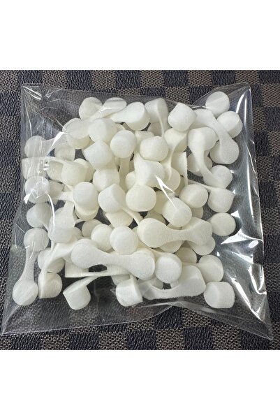 Choice WHITE 50PCS Nose Protection Foam Filter - Disposable Dust, Pollen,Smok...