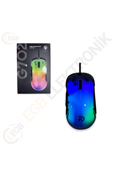 İMEXTECH Bilişim Burada G702 Kablolu Led Işıklı Gaming Oyuncu Mouse