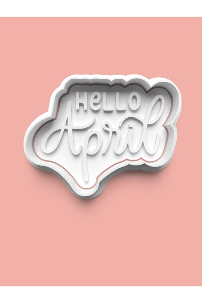 AKTASTORE قالب كوكيز أبريل وقالب عجينة السكر 0538-4