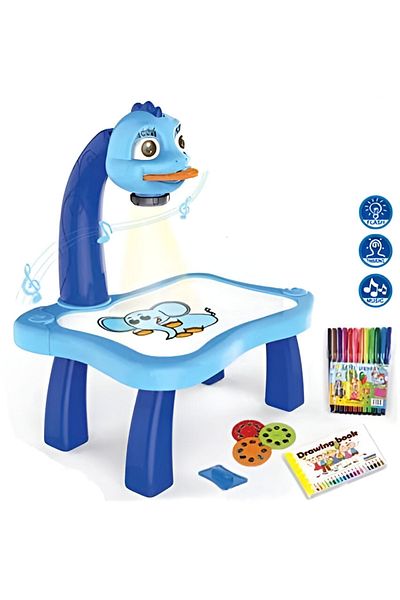 rexa Tabletop Drawing Projector Set for Kids –Early Learning Art Toy