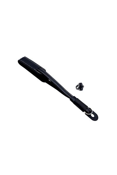Choice Black PU Leather Lanyard Rope Wrist Strap For DJI Osmo Mobile 4 3 Zhiyun Handheld Gimbal W 1/4 Screw