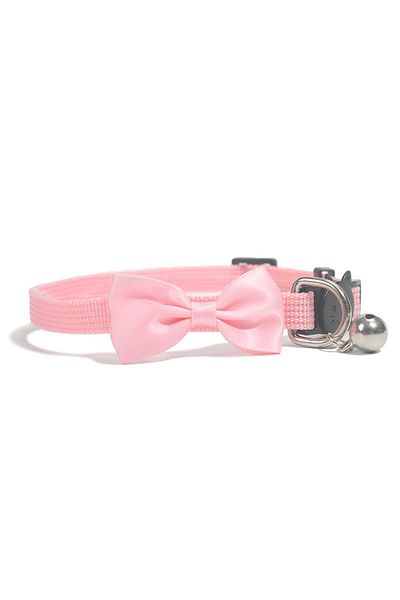 Choice Pink Pet Collars New Pet Bow Bell Collars Cute Cat Collars Pet Supplies Multicolor Adjustable Pet Dr