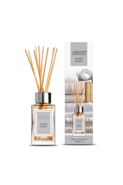 Areon Classic Silver Linen 85 Ml Bambu Çubuklu Oda Kokusu