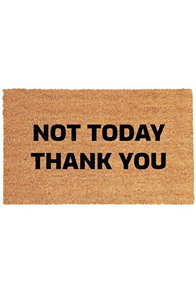 OEM Personalized Entry Mat with Message - Not Today, Thank You, 40x60 cm